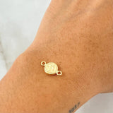 Herraje San Benito 0.4gr / 1.5cm / Oro Amarillo 18K
