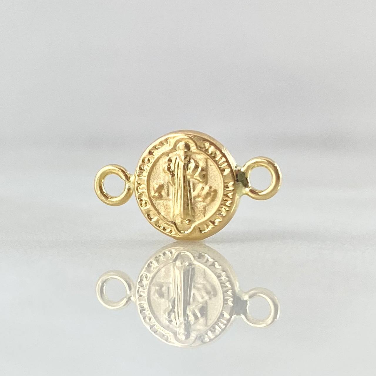 Herraje San Benito 0.4gr / 1.5cm / Oro Amarillo 18K