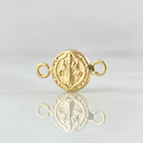 Herraje San Benito 0.4gr / 1.5cm / Oro Amarillo 18K