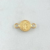Herraje San Benito 0.45gr / 1.6cm / Oro Amarillo 18K