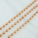 Cadena Militar 31.15gr / 73.7cm / 4mm Oro Rosa +3 18K $