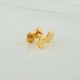 Topos Corona 0.65gr / 6mm Oro Amarillo 18K &