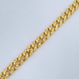 Pulso Cubano Infinito 6.45gr / 18.8cm / Oro Amarillo +4 18K $