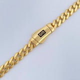 Cadena Cubana Infinito 19.15gr / 61cm / Oro Amarillo +4 18K $