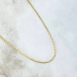 Cadena Plana 2.2gr / 45cm / 1.6mm Oro Amarillo +3 18K