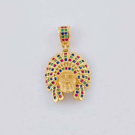 Dije Indio 4.3 g / 3 cm Oro Amarillo 18K