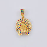 Dije Indio 4.55 g / 3 cm Oro Amarillo 18K