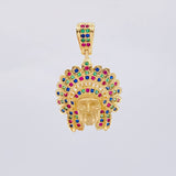 Dije Indio 4.55 g / 3 cm Oro Amarillo 18K