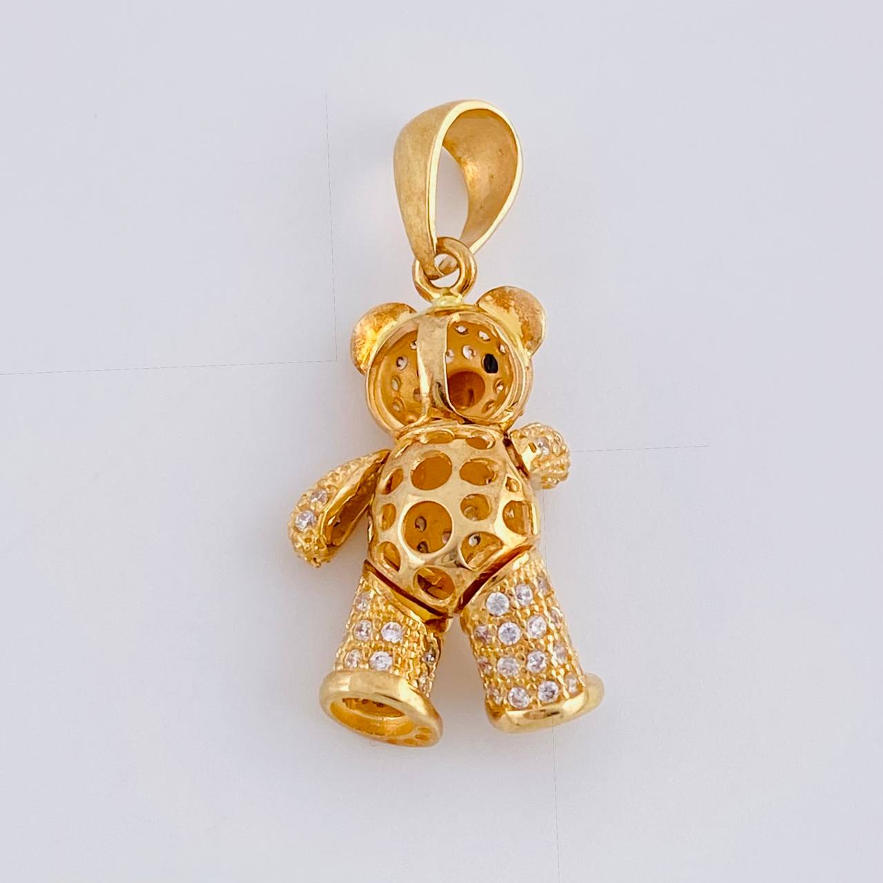 Dije Oso Articulado 4.55 g / 3 cm Oro Amarillo 18K