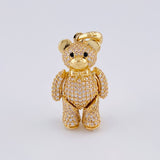 Dije Oso Reticulado 8.55 g / 3.5 cm Oro Amarillo 18K