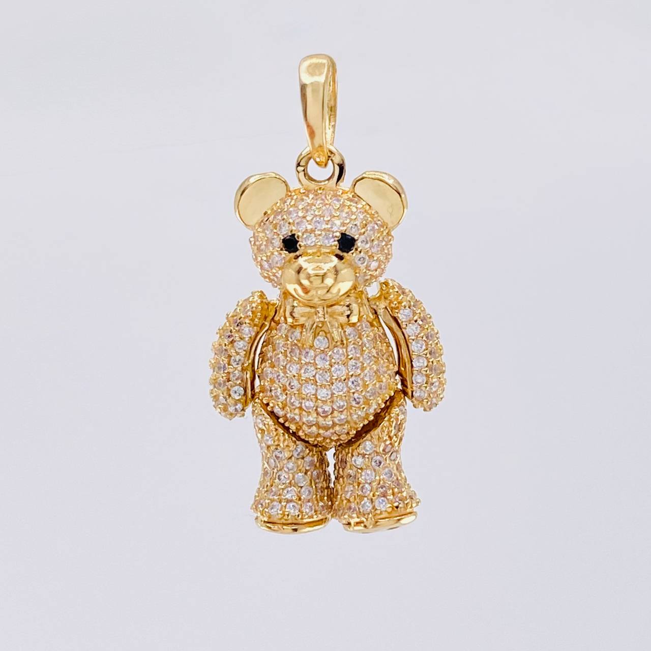 Dije Oso Reticulado 8.55 g / 3.5 cm Oro Amarillo 18K