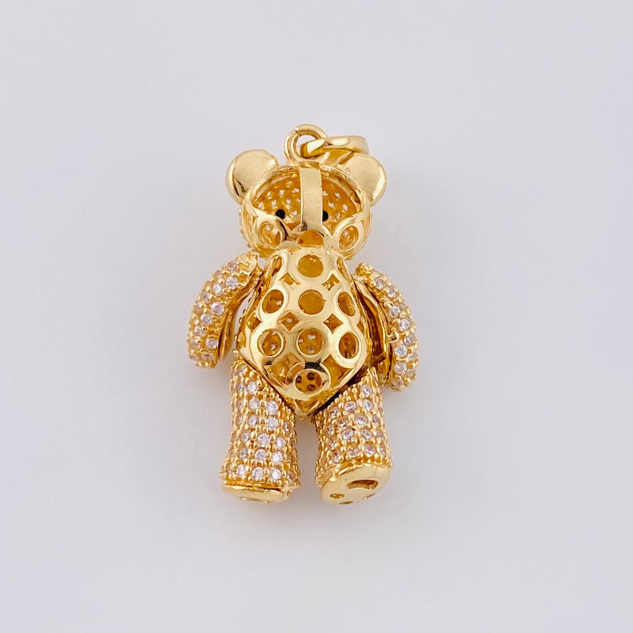 Dije Oso Reticulado 8.55 g / 3.5 cm Oro Amarillo 18K