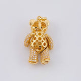 Dije Oso Reticulado 8.55 g / 3.5 cm Oro Amarillo 18K