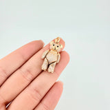 Dije Oso Reticulado 8.55 g / 3.5 cm Oro Amarillo 18K