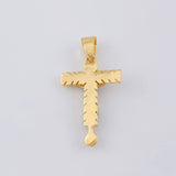Dije Cristo Señor De Los Milagros 4.6 g / 3.5 cm Tres Oros 18K