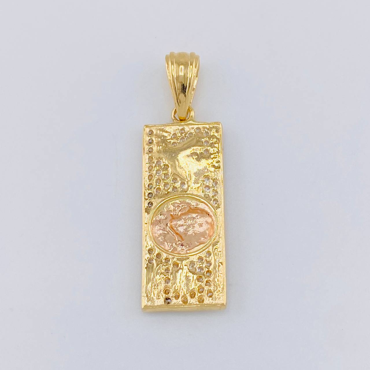 Dije Cien Dolares 3.35 g / 2 cm Tres Oros 18K