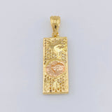 Dije Cien Dolares 3.35 g / 2 cm Tres Oros 18K
