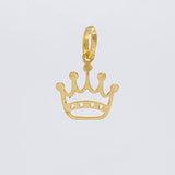 Dije Corona 0.2 g / 1.3 cm Oro Amarillo 18K