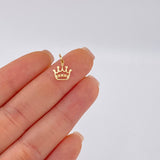 Dije Corona 0.2 g / 1.3 cm Oro Amarillo 18K