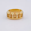 Anillo Trio Bolas De Fuego 12.35 g / T10 3/4 Tres Oros 18K