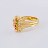Anillo Virgen De Guadalupe 4.1 g / T7 Oro Amarillo 18K