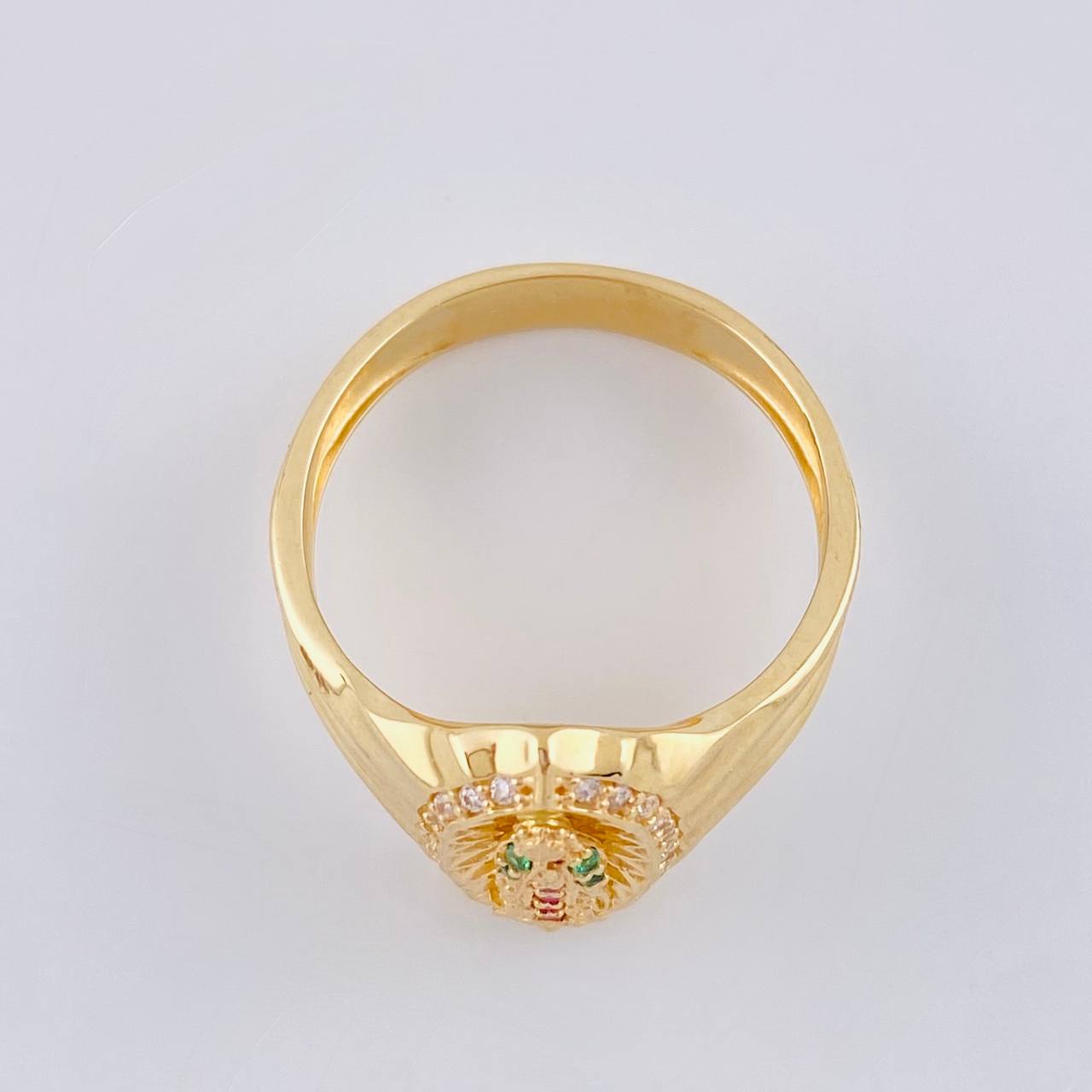 Anillo Virgen De Guadalupe 4.1 g / T7 Oro Amarillo 18K