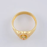 Anillo Virgen De Guadalupe 4.1 g / T7 Oro Amarillo 18K