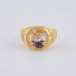 Anillo San Miguel Arcangel 6.15 g / T8 3/4 Tres Oros 18K