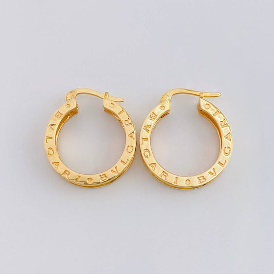 Candongas Rústicas 8.3 g / 3.1 cm Oro Amarillo 18K