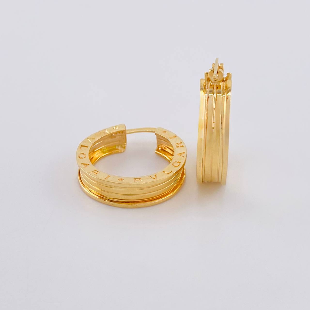 Candongas Rústicas 8.3 g / 3.1 cm Oro Amarillo 18K