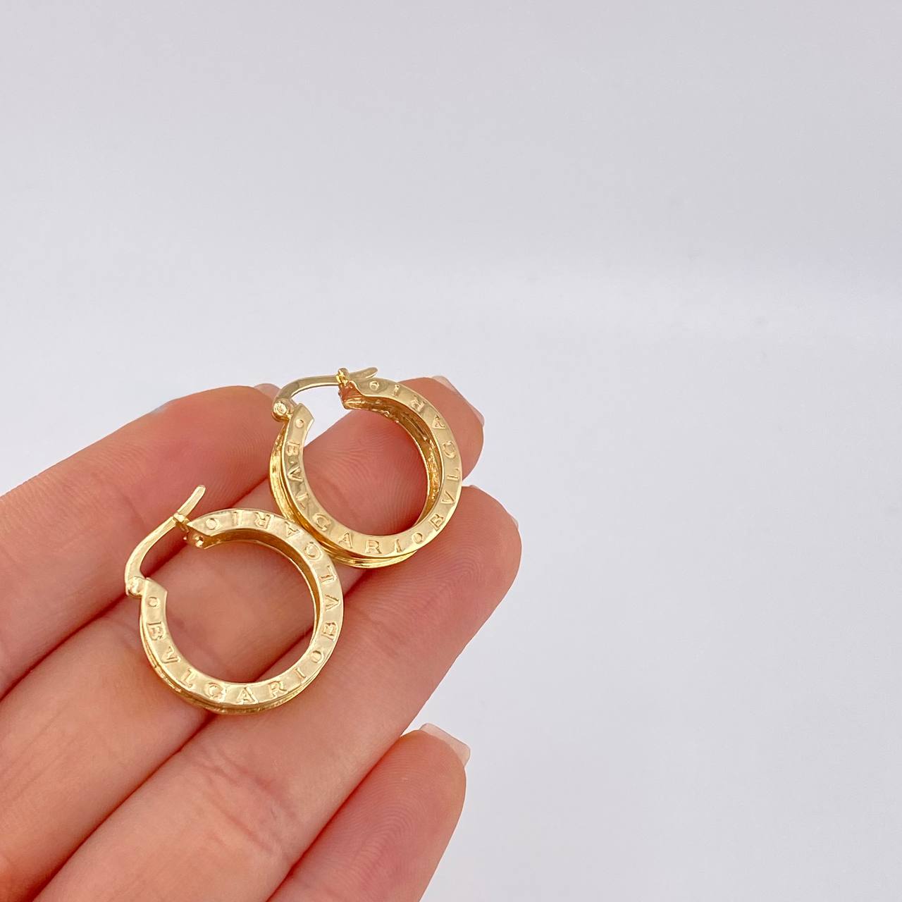 Candongas Rústicas 8.3 g / 3.1 cm Oro Amarillo 18K