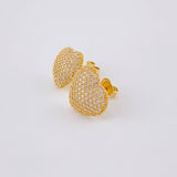 Topos Corazón Abultado 3.45 g / 14.2 mm Oro Amarillo 18K