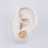 Topos Corazón Abultado 3.45 g / 14.2 mm Oro Amarillo 18K