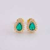 Topos Gota Halo 2 g / 7.5 mm Oro Amarillo 18K