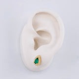 Topos Gota Halo 2 g / 7.5 mm Oro Amarillo 18K