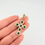Dije Cruz Tupida 6.15 g / 4.2 cm Oro Amarillo 18K
