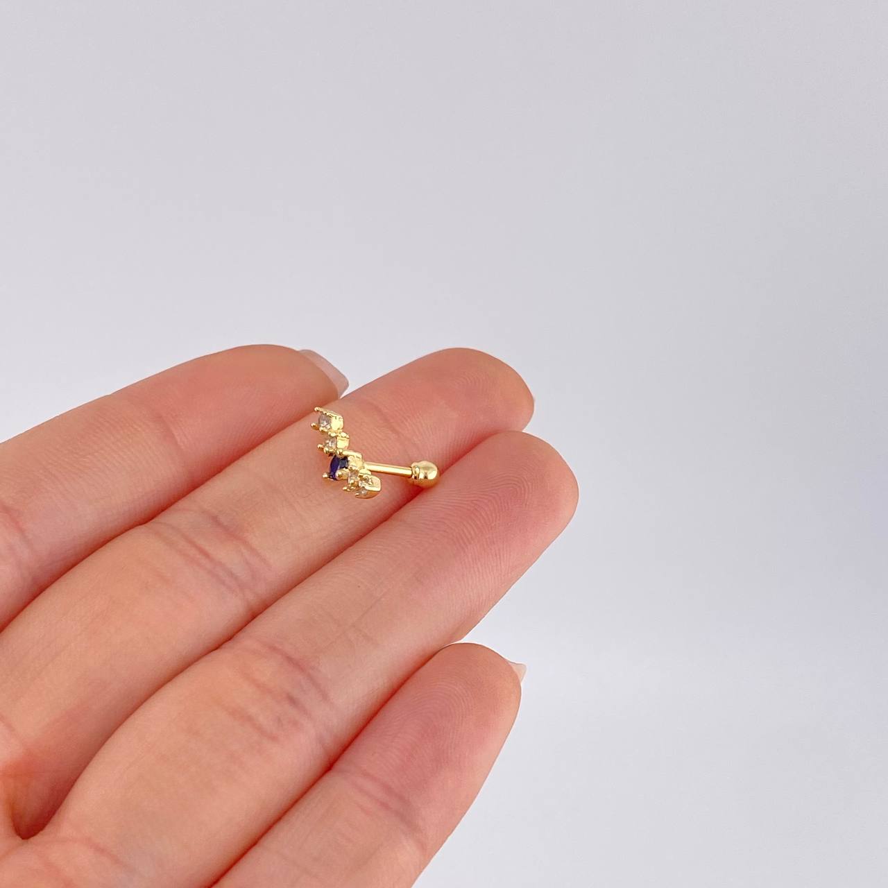 Piercing Arco 0.85 g / 1.2 cm Oro Amarillo 18K