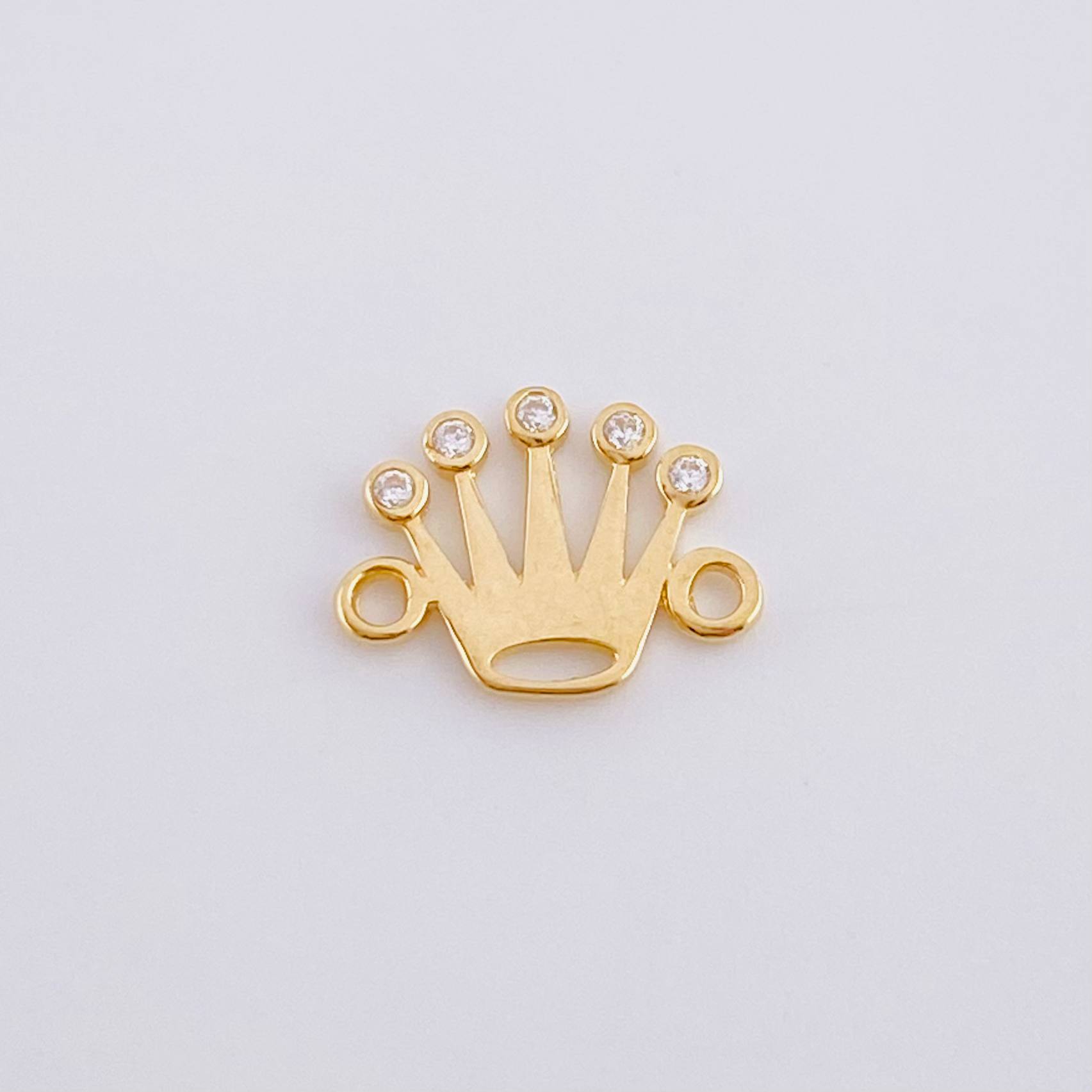Herraje Corona 0.7 g / 1.2 cm Oro Amarillo 18K