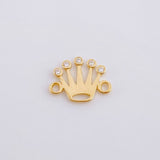 Herraje Corona 0.7 g / 1.2 cm Oro Amarillo 18K