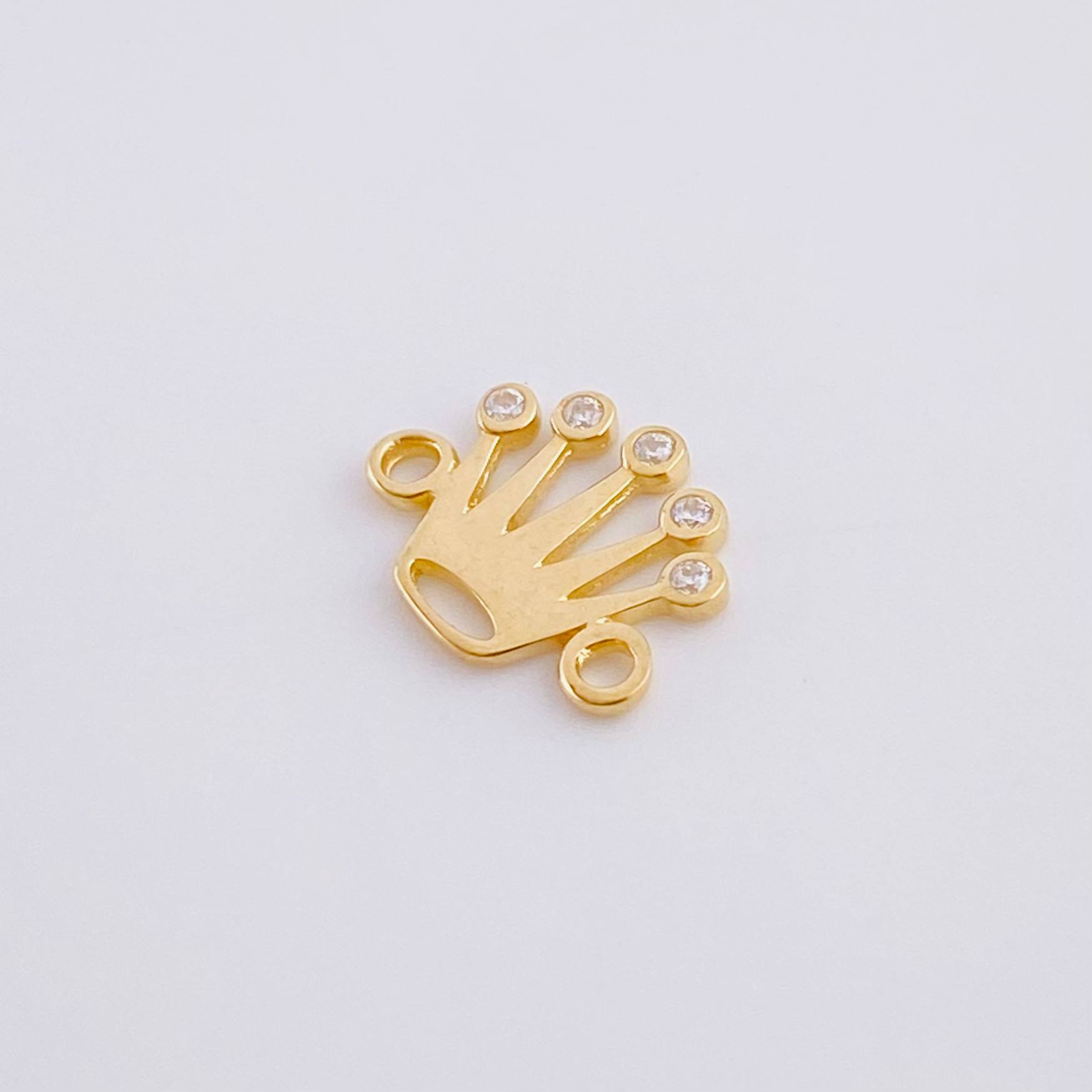 Herraje Corona 0.7 g / 1.2 cm Oro Amarillo 18K