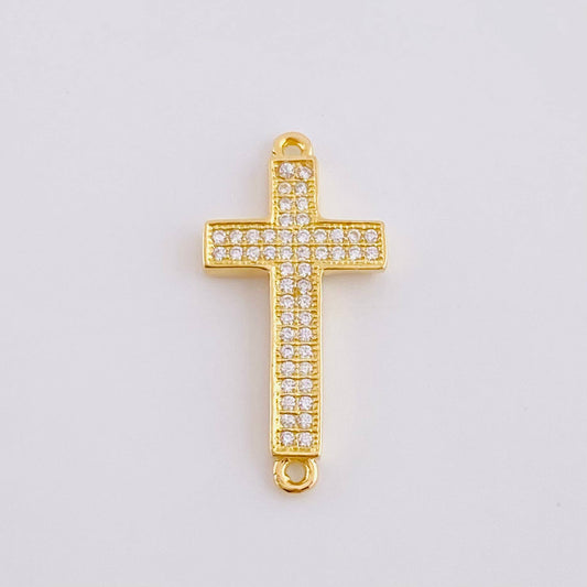 Herraje Cruz 1.7 g / 2.5 cm Oro Amarillo 18K