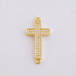 Herraje Cruz 1.8 g / 2.5 cm Oro Amarillo 18K