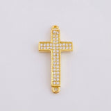 Herraje Cruz 1.7 g / 2.5 cm Oro Amarillo 18K