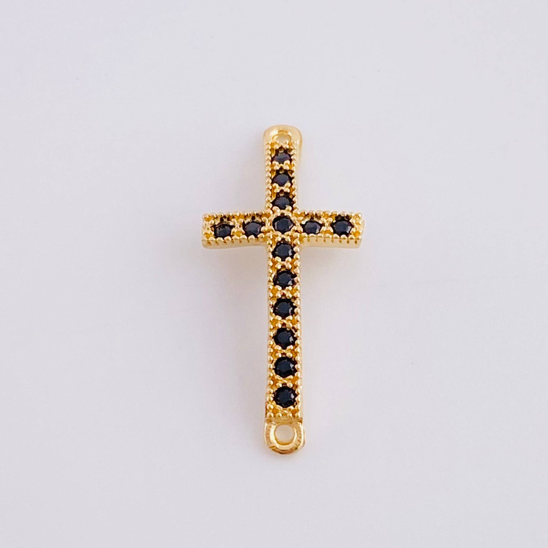 Herraje Cruz 0.7 g / 2 cm Oro Amarillo 18K