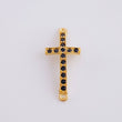Herraje Cruz 0.7 g / 2 cm Oro Amarillo 18K