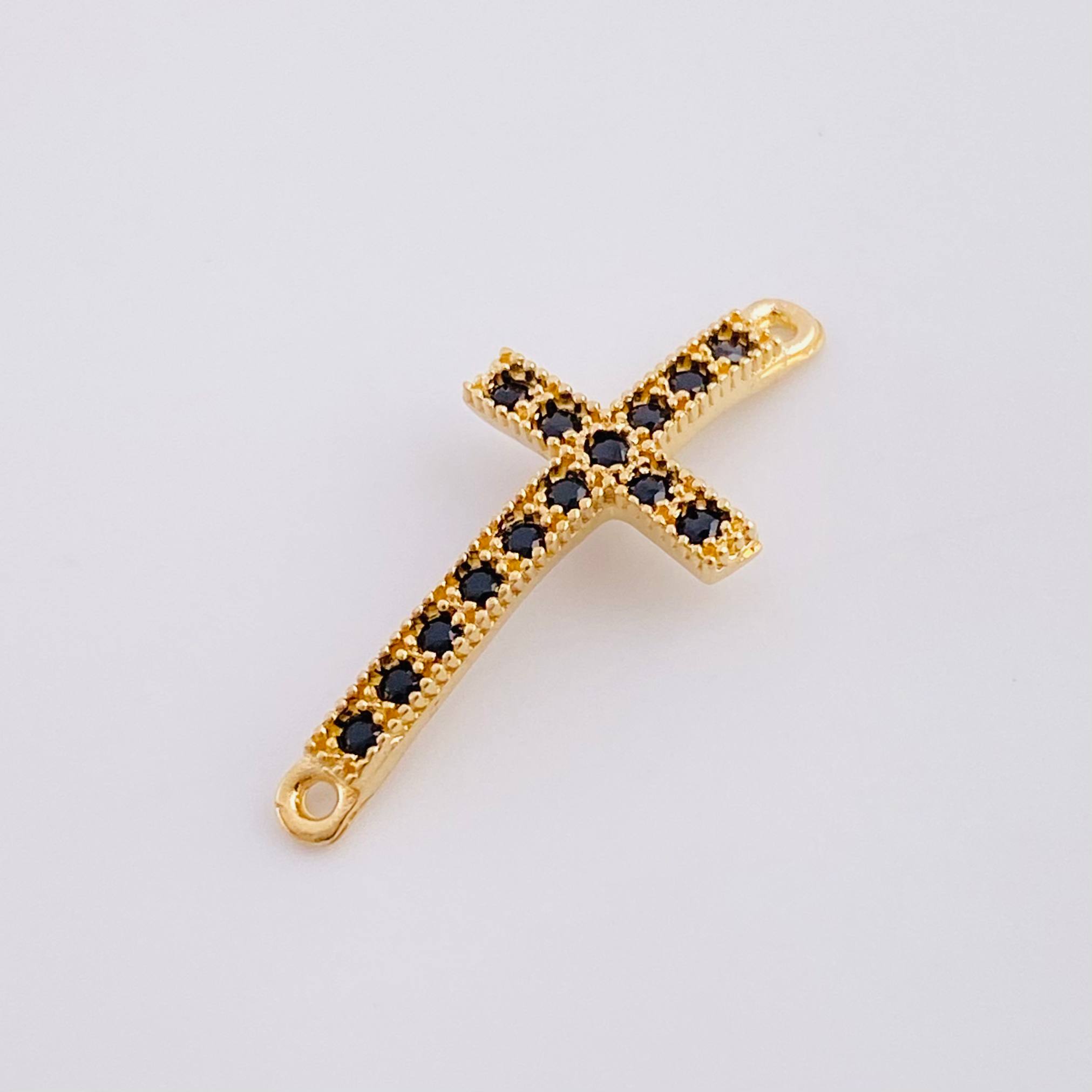 Herraje Cruz 0.7 g / 2 cm Oro Amarillo 18K