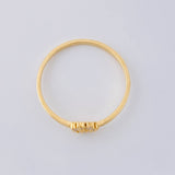 Anillo Circular 1.35 g / T7 1/2 Oro Amarillo 18K