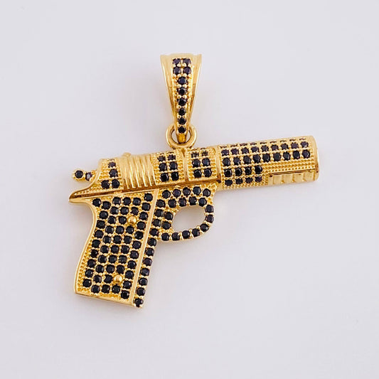 Dije Pistola 4.8 g / 3 cm Oro Amarillo 18K