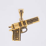 Dije Pistola 4.8 g / 3 cm Oro Amarillo 18K
