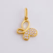 Dije Mariposa 1.1 g / 2 cm Oro Amarillo 18K